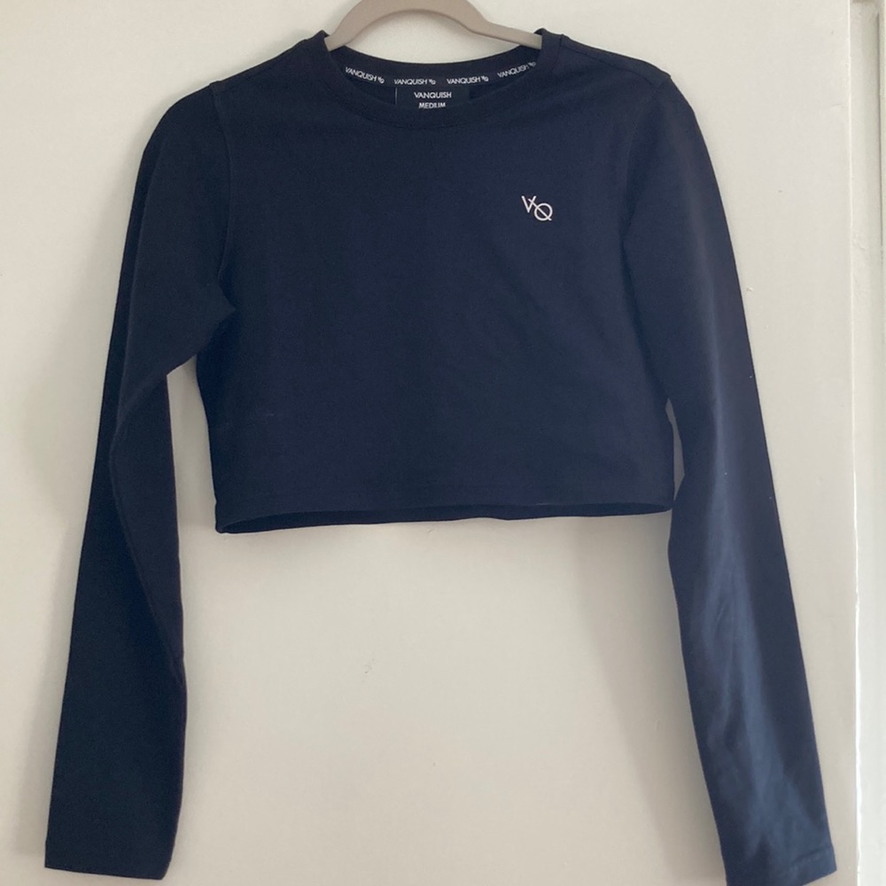 Vanquish long sleeve cropped shirt, new with tags NWT